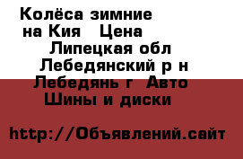 Колёса зимние 195/65/15 на Кия › Цена ­ 12 000 - Липецкая обл., Лебедянский р-н, Лебедянь г. Авто » Шины и диски   